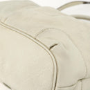 GUCCI GG Canvas Guccissima Sukey Hand Bag 2way Ivory Gold 247902 Auth 175486-10