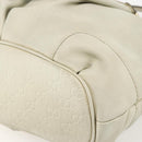 GUCCI GG Canvas Guccissima Sukey Hand Bag 2way Ivory Gold 247902 Auth 175486-16