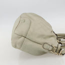 GUCCI GG Canvas Guccissima Sukey Hand Bag 2way Ivory Gold 247902 Auth 175486-4