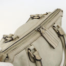 GUCCI GG Canvas Guccissima Sukey Hand Bag 2way Ivory Gold 247902 Auth 175486-6
