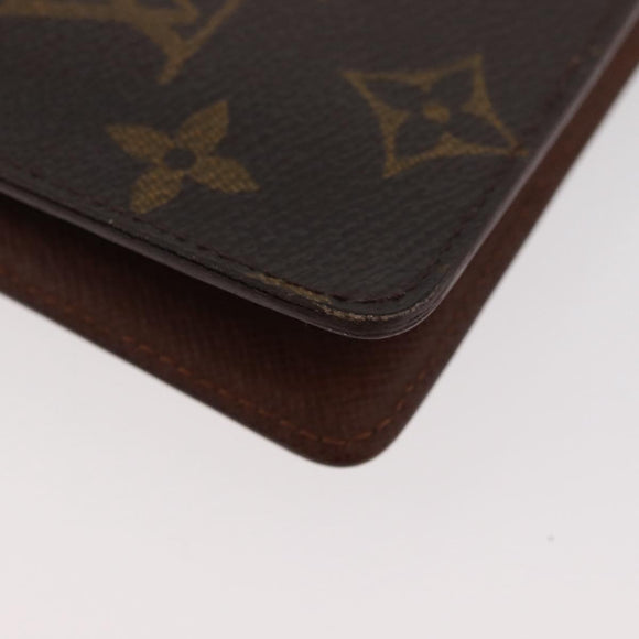 LOUIS VUITTON Monogram Agenda MM Dagplannerhoes R20105 LV Auth 175488A