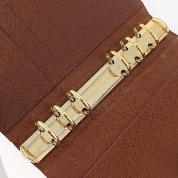 LOUIS VUITTON Monogram Agenda MM Dagplannerhoes R20105 LV Auth 175488A