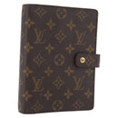 LOUIS VUITTON Monogram Agenda MM Dagplannerhoes R20105 LV Auth 175488A-1