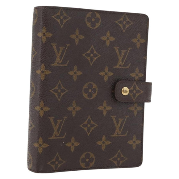 LOUIS VUITTON Monogram Agenda MM Dagplannerhoes R20105 LV Auth 175488A