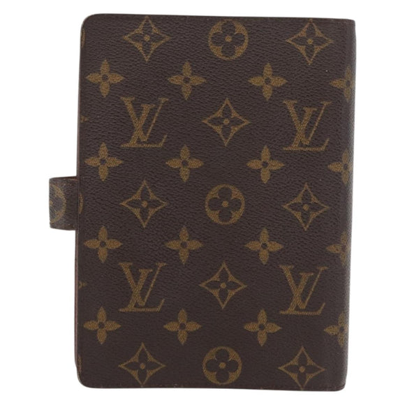 LOUIS VUITTON Monogram Agenda MM Dagplannerhoes R20105 LV Auth 175488A