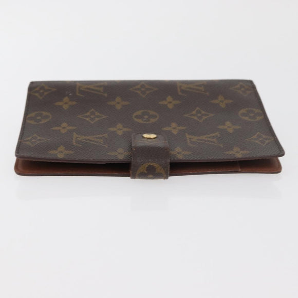 LOUIS VUITTON Monogram Agenda MM Dagplannerhoes R20105 LV Auth 175488A