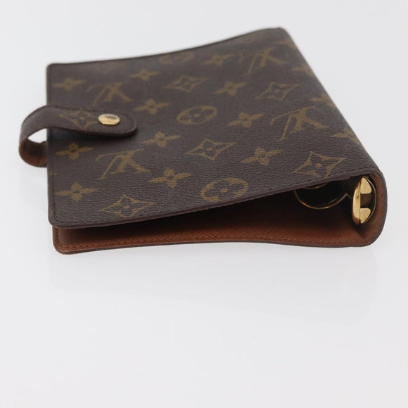 LOUIS VUITTON Monogram Agenda MM Dagplannerhoes R20105 LV Auth 175488A