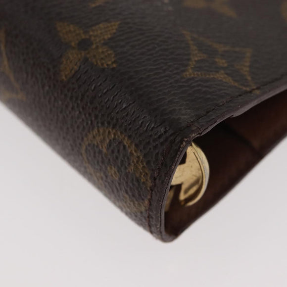 LOUIS VUITTON Monogram Agenda MM Dagplannerhoes R20105 LV Auth 175488A