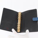 LOUIS VUITTON Epi Agenda MM Day Planner Cover Blue R20055 LV Auth 175491A-8