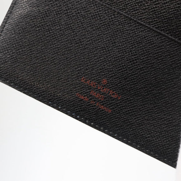 LOUIS VUITTON Epi Agenda MM Day Planner Cover Blue R20055 LV Auth 175491A