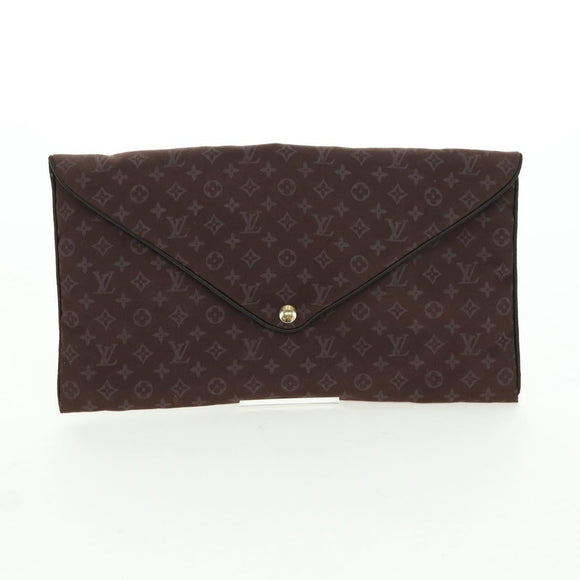LOUIS VUITTON Monogram Mini Lin Voyage Travel Set Brown M99204 LV Auth 175492M