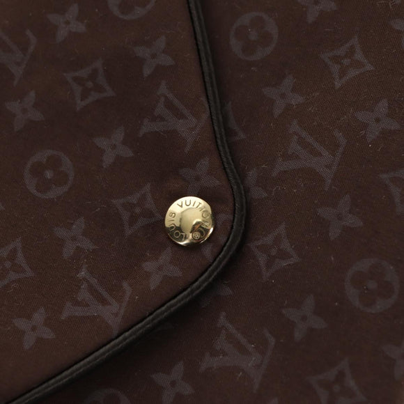 LOUIS VUITTON Monogram Mini Lin Voyage Travel Set Brown M99204 LV Auth 175492M