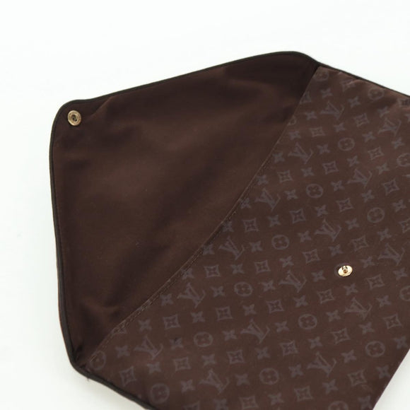 LOUIS VUITTON Monogram Mini Lin Voyage Travel Set Brown M99204 LV Auth 175492M