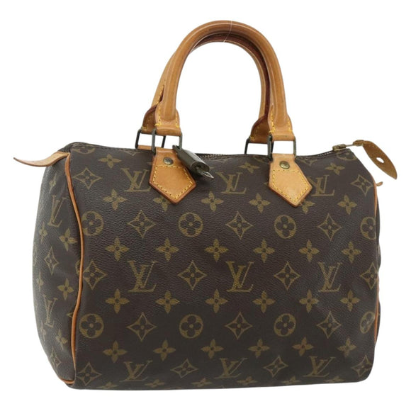 LOUIS VUITTON Monogram Speedy 25 Hand Bag M41528 LV Auth 175495A