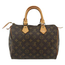 LOUIS VUITTON Monogram Speedy 25 Hand Bag M41528 LV Auth 175495A-2