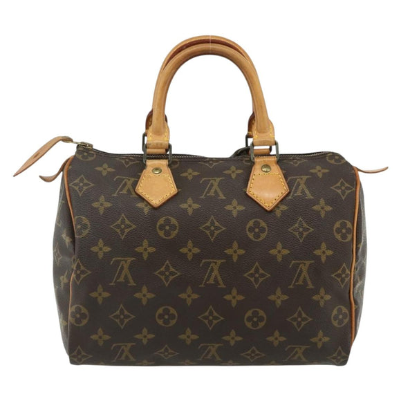 LOUIS VUITTON Monogram Speedy 25 Hand Bag M41528 LV Auth 175495A
