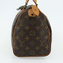LOUIS VUITTON Monogram Speedy 25 Hand Bag M41528 LV Auth 175495A-4