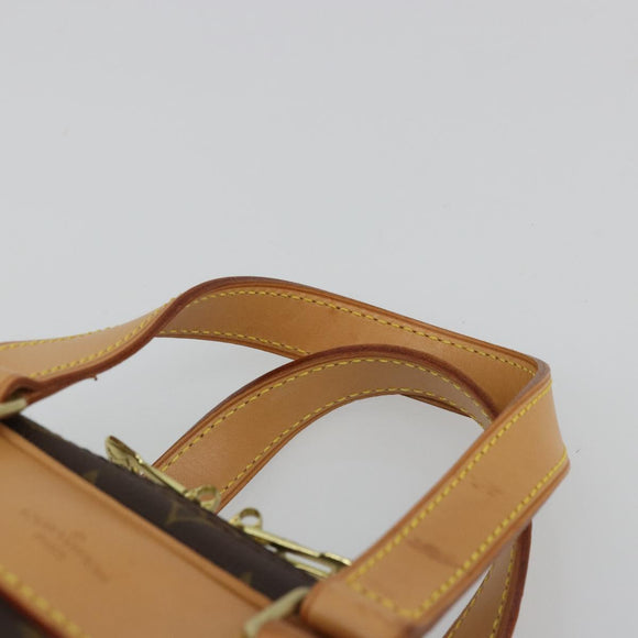 LOUIS VUITTON Monogram Excursion Hand Bag M41450 LV Auth 175498A