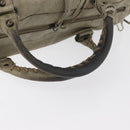 BALENCIAGA The Twiggy Handtasche Leder 2-Wege Elfenbein 128523 Auth 175506-7