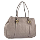 GUCCI GG Canvas GG Twins Tote Bag Pink Gold 232957 Auth 175514A-1