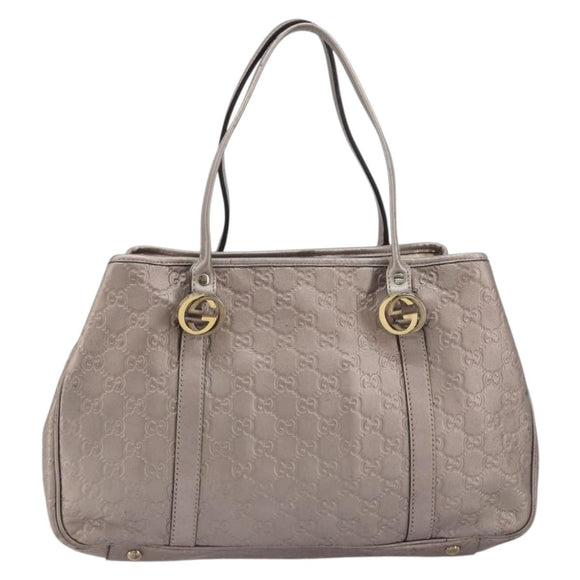 GUCCI GG Canvas GG Twins Tote Bag Pink Gold 232957 Auth 175514A