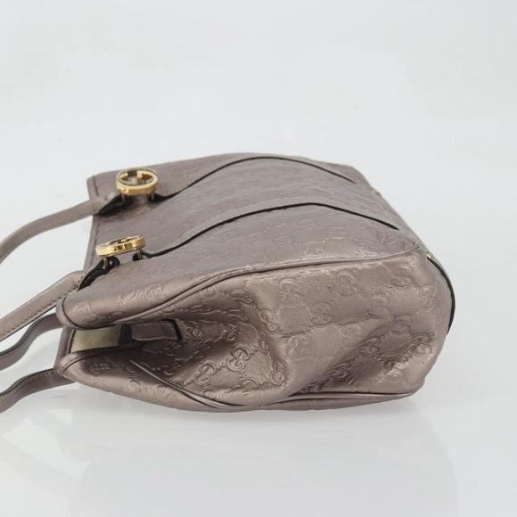 GUCCI GG Canvas GG Twins Tote Bag Pink Gold 232957 Auth 175514A