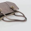 GUCCI GG Canvas GG Twins Tote Bag Pink Gold 232957 Auth 175514A-7