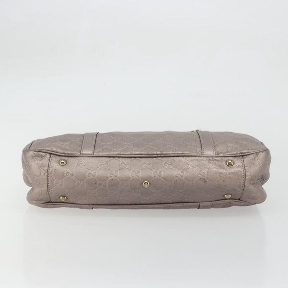 GUCCI GG Canvas GG Twins Tote Bag Pink Gold 232957 Auth 175514A