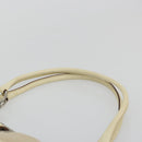PRADA Shoulder Bag Canvas Beige Silver Auth 175516A-8