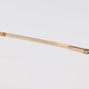 CHANEL COCO Mark Sunglasses metal Gold Tone 4093-B CC Auth 175518-14
