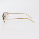 CHANEL COCO Mark Sunglasses metal Gold Tone 4093-B CC Auth 175518-7