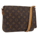 LOUIS VUITTON Monogram Musette Tango Short Strap Bag M51257 Auth 175522-1