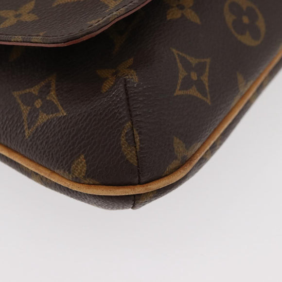 LOUIS VUITTON Monogram Musette Tango Short Strap Bag M51257 Auth 175522