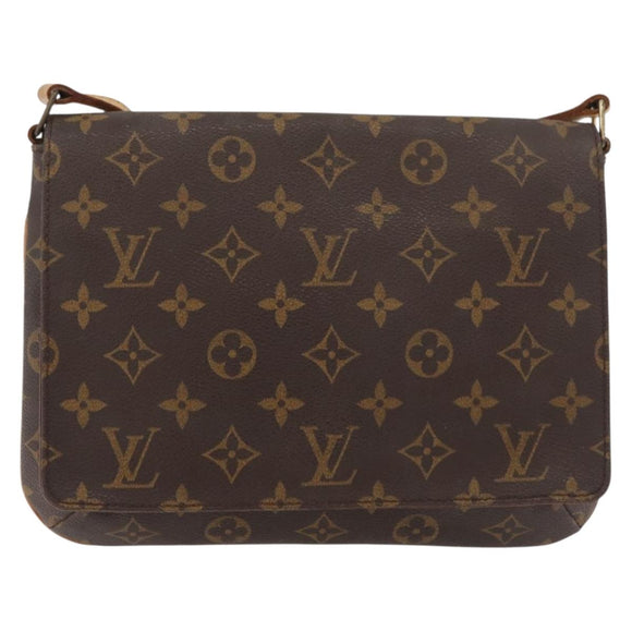LOUIS VUITTON Monogram Musette Tango Short Strap Bag M51257 Auth 175522