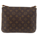 LOUIS VUITTON Monogram Musette Tango Short Strap Bag M51257 Auth 175522-2
