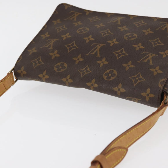 LOUIS VUITTON Monogram Musette Tango Short Strap Bag M51257 Auth 175522