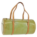 LOUIS VUITTON Monogram Vernis Bedford Hand Bag Baby Blue M91007 LV Auth 175526-1