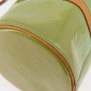 LOUIS VUITTON Monogram Vernis Bedford Hand Bag Baby Blue M91007 LV Auth 175526-9