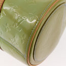 LOUIS VUITTON Monogram Vernis Bedford Hand Bag Baby Blue M91007 LV Auth 175526-14