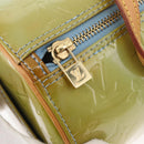 LOUIS VUITTON Monogram Vernis Bedford Hand Bag Baby Blue M91007 LV Auth 175526-17