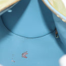 LOUIS VUITTON Monogram Vernis Bedford Hand Bag Baby Blue M91007 LV Auth 175526-20
