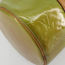 LOUIS VUITTON Monogram Vernis Bedford Hand Bag Baby Blue M91007 LV Auth 175527-16