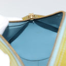 LOUIS VUITTON Monogram Vernis Bedford Hand Bag Baby Blue M91007 LV Auth 175527-18