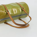LOUIS VUITTON Monogram Vernis Bedford Hand Bag Baby Blue M91007 LV Auth 175527-7