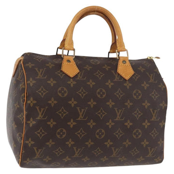 LOUIS VUITTON Monogram Speedy 30 Hand Bag M41526 LV Auth 175538A