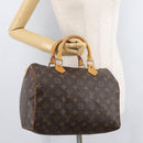 LOUIS VUITTON Monogram Speedy 30 Hand Bag M41526 LV Auth 175538A-22