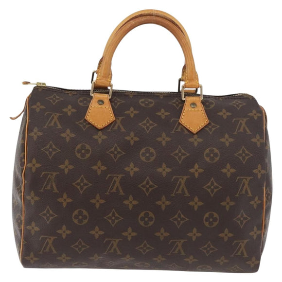 LOUIS VUITTON Monogram Speedy 30 Hand Bag M41526 LV Auth 175538A