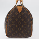 LOUIS VUITTON Monogram Speedy 30 Hand Bag M41526 LV Auth 175538A-4