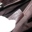 GUCCI GG Supreme Tote Bag PVC Beige Silver 114595 Auth 175547-21