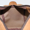 GUCCI GG Supreme Boston Bag PVC Beige Gold Auth 175548-18
